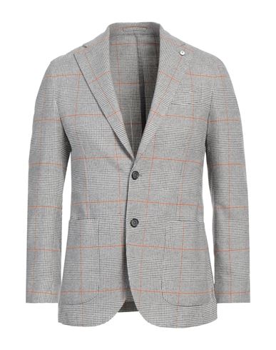 L.b.m 1911 L. B.m. 1911 Man Blazer Light Grey Size 42 Cotton