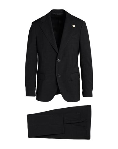 Lardini Single-breasted Crepe Suit