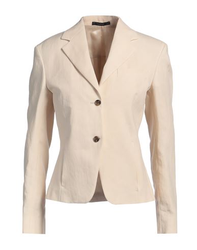 Paul Smith Woman Blazer Khaki Size 10 Linen