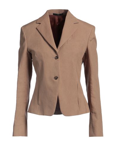 Paul Smith Woman Blazer Khaki Size 10 Linen