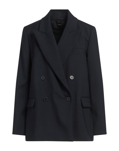 Joseph Woman Blazer Navy Size 10 Virgin Wool, Elastane