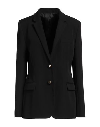Rabanne Woman Blazer Black Size 8 Virgin Wool, Viscose, Cupro