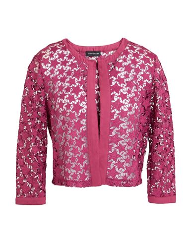 Diana Gallesi Woman Jacket Fuchsia Size 14 Polyester
