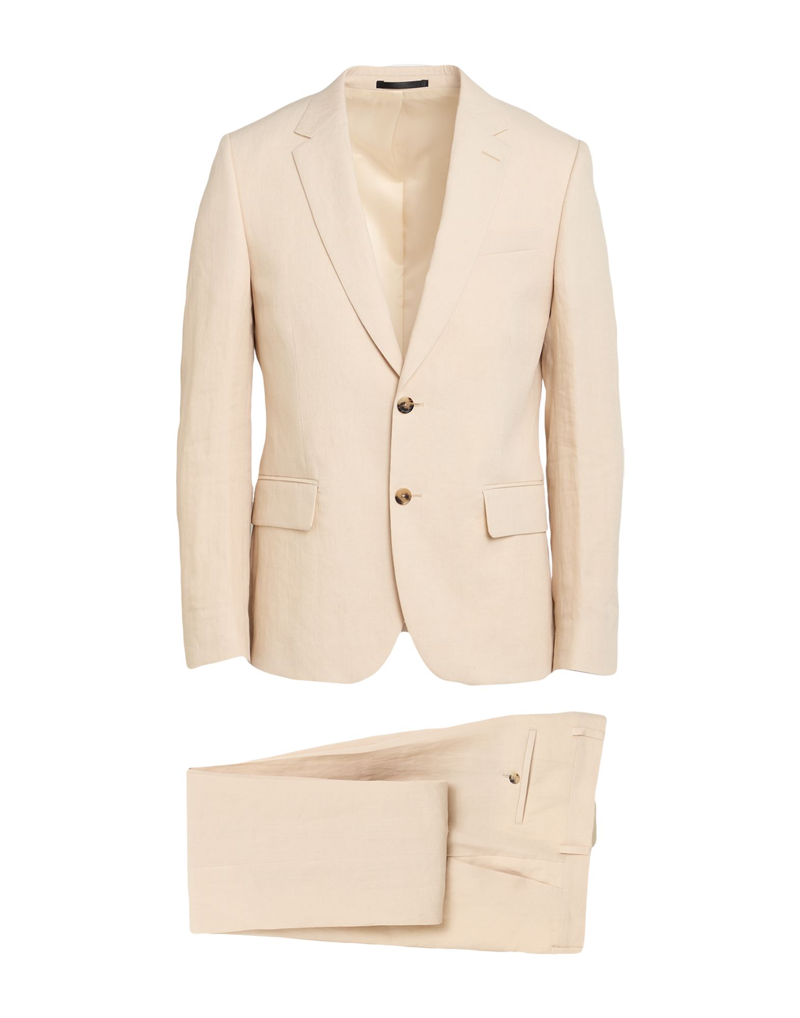 《セール開催中》PAUL SMITH メンズ スーツ ベージュ 38 リネン 100%