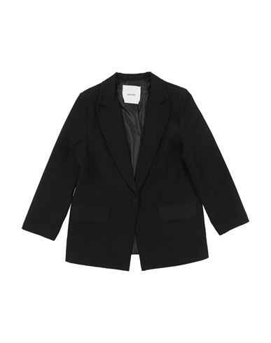L:ú L:ú By Miss Grant Toddler Girl Blazer Black Size 6 Polyester, Elastane In Black