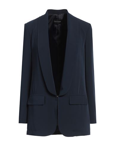 Diana Gallesi Woman Blazer Midnight Blue Size 4 Polyester, Elastane