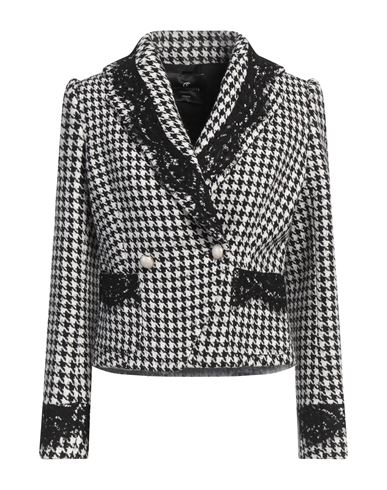Cristinaeffe Woman Blazer White Size 12 Polyester, Wool