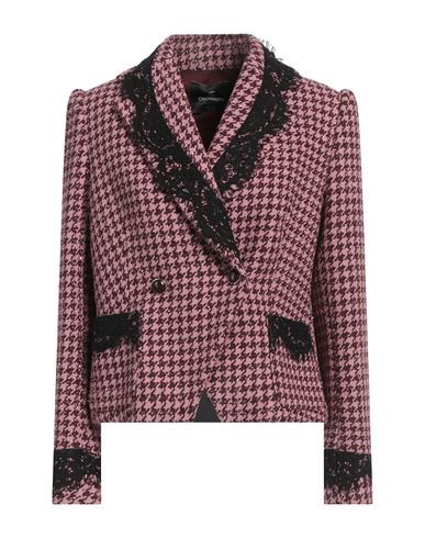 Cristinaeffe Woman Blazer Plum Size 8 Polyester, Wool