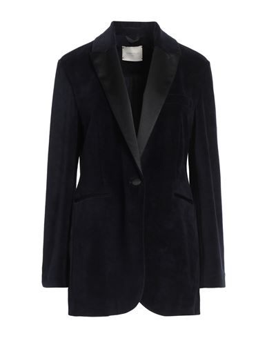 Circolo 1901 Woman Blazer Midnight Blue Size 10 Cotton, Polyester