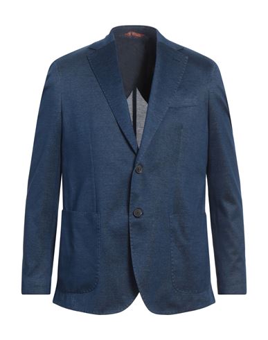 Shop Twenty-one By Antonio Carnevale Man Blazer Navy Size 48 Cotton