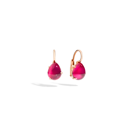 POMELLATO Boucles d'oreilles Rouge Passion O.B505 E f