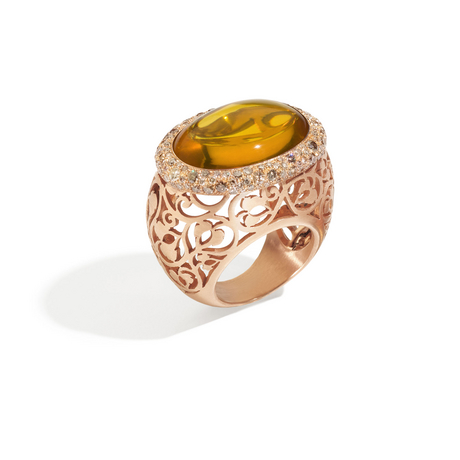 POMELLATO Ring Arabesque A.B331 E f