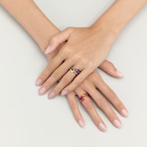 POMELLATO A.B004 E Bague M'ama non m'ama c