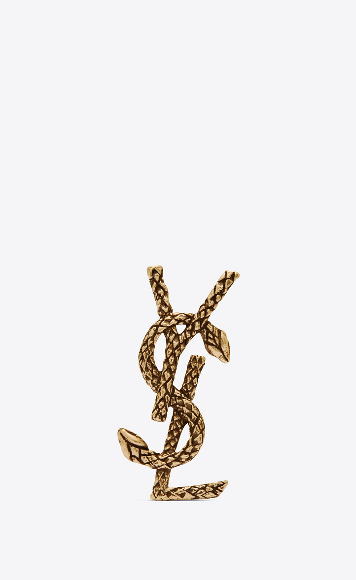 ysl snake logo