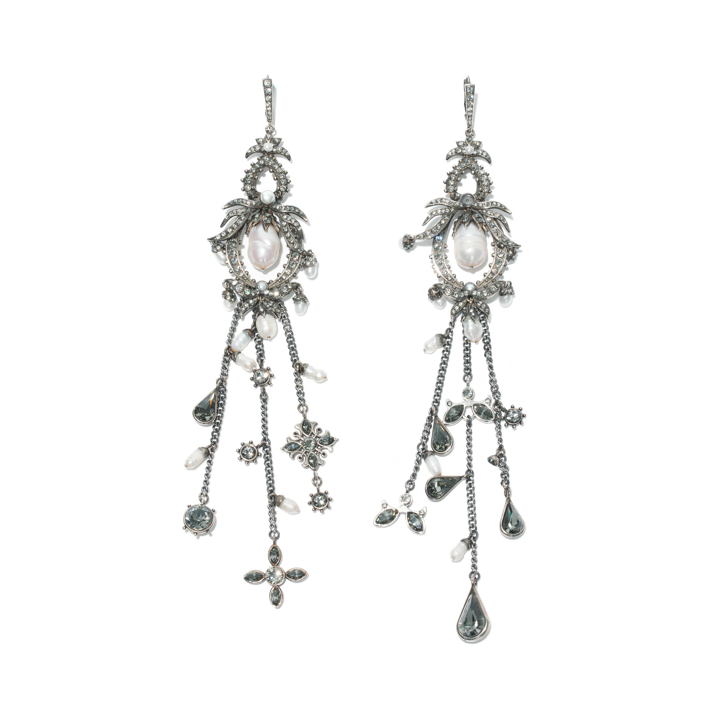 Earrings With Fringes Alexander McQueen | Earring | Jewelry