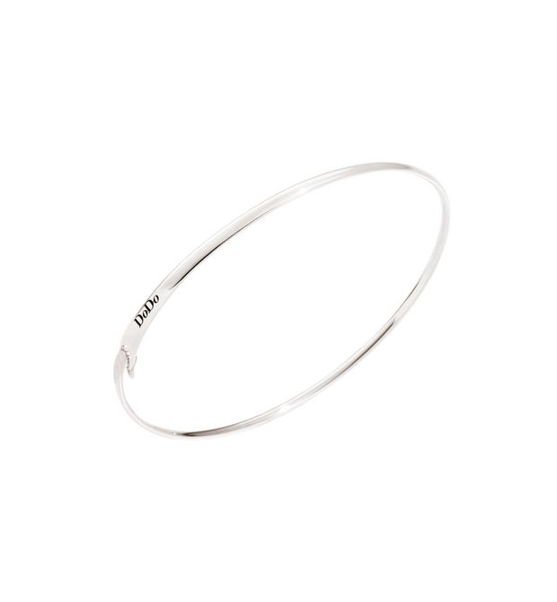 Bracciale Bangle Oro Placcato Eigso, 13mm Di Larghezza, Forma Ad Arco Aperto, Unisex, In Acciaio Inox, Con Confezione Regalo