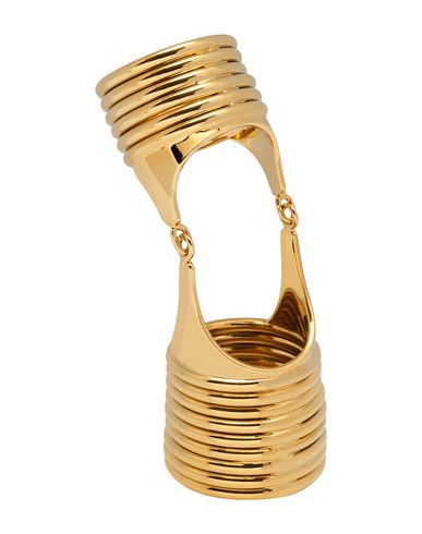 19%OFF ＜YOOX＞ MARIA FRANCESCA PEPE レディース 指輪 ゴールド S 真鍮/ブラス画像