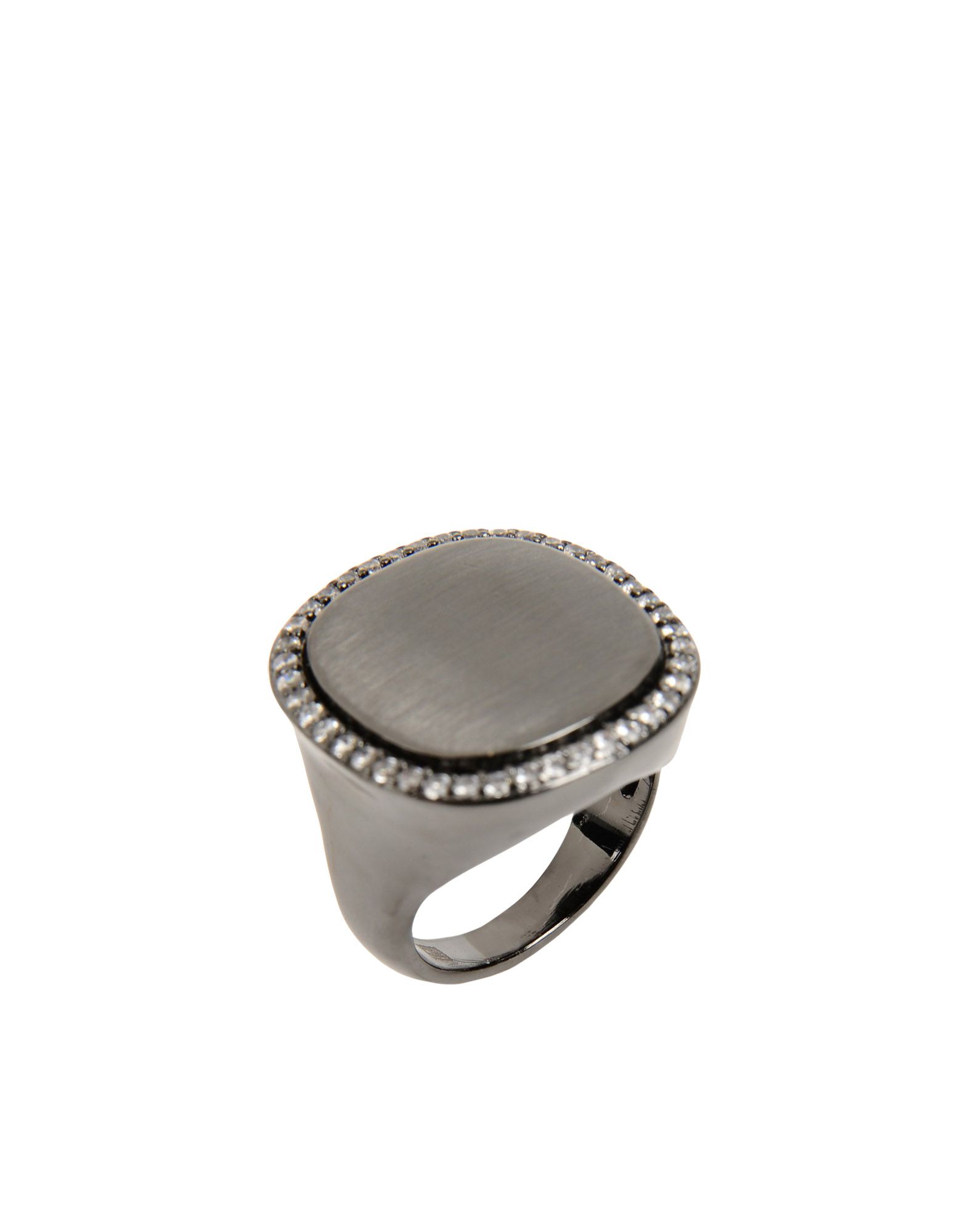 《セール開催中》LUXURY FASHION レディース 指輪 鉛色 7 金属