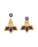 JUDE BENHALIM Damen Ohrring Farbe Violett Gr��e 1