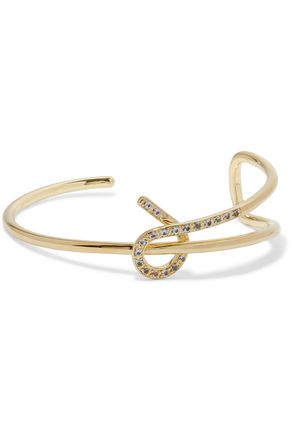 Lucent Gold Tone Crystal Bracelet Elizabeth And James Up To Elizabeth And James Lucent Gold Tone Crystal Bracelet