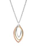 FOSSIL Damen Halskette Farbe Silber Gr��e 1