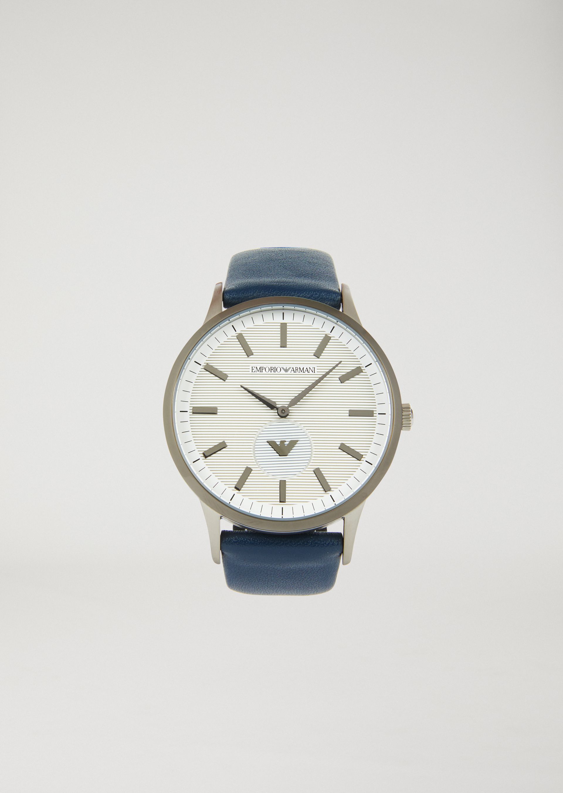 OFFICIAL STORE EMPORIO ARMANI - Montres - Montres à bracelet en cuir on armani.com