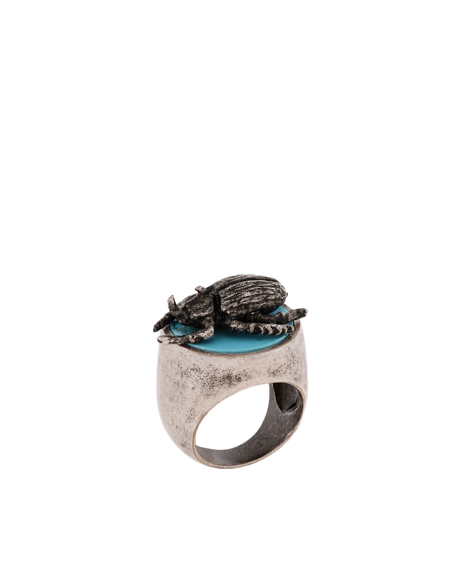 《送料無料》VALENTINO GARAVANI レディース 指輪 ターコイズブルー 49 金属