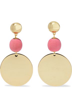 Elizabeth And James Jewelry Up To 70 Off Us The Outnet Elizabeth And James Gold Tone Bead Earrings