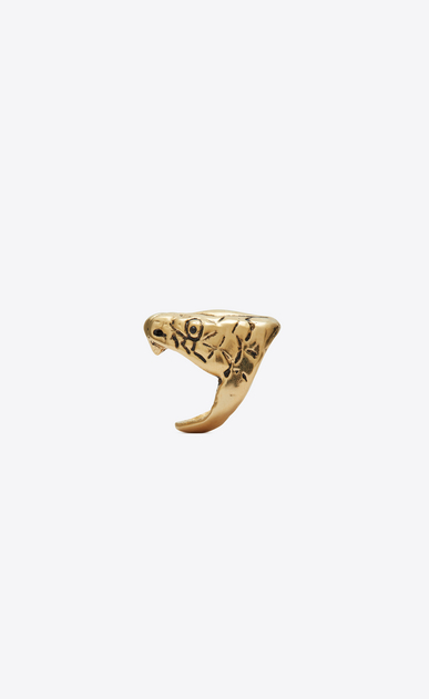 Anello Serpent in metallo argentato
