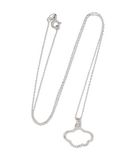 AAMAYA by PRIYANKA Damen Halskette Farbe Silber Gr��e 1