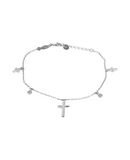 KURSHUNI Damen Armband Farbe Silber Gr��e 1