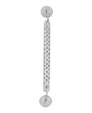 DSQUARED2 Damen Ohrring Farbe Silber Gr��e 1