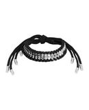 DSQUARED2 Damen Halskette Farbe Schwarz Gr��e 1