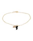 GIOLINA E ANGELO Damen Armband Farbe Schwarz Gr��e 4