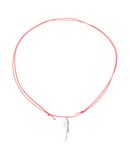 FRANCESCO PAVAN Damen Halskette Farbe Rot Gr��e 1