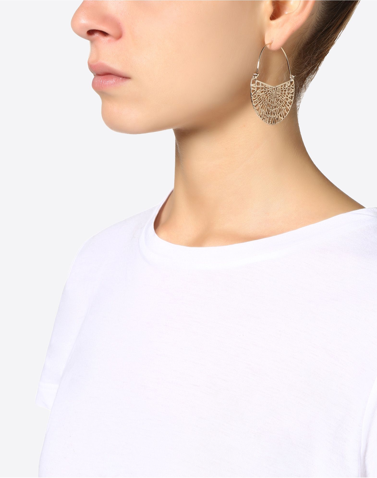 Earrings with Valentino logo detail for Woman Valentino Online Boutique