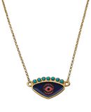 KATERINA PSOMA Damen Halskette Farbe Blau Gr��e 1