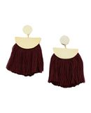 EYLAND Damen Ohrring Farbe Bordeaux Gr��e 1