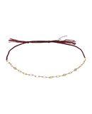 ATELIER VM Damen Armband Farbe Bordeaux Gr��e 1