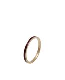 ATELIER VM Damen Ring Farbe Bordeaux Gr��e 1