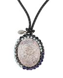 GABRIELE FRANTZEN Damen Halskette Farbe Grau Gr��e 1