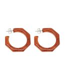 GOGO PHILIP Damen Ohrring Farbe Rostrot Gre 1