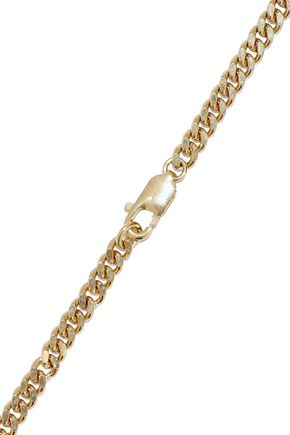 Click to view more detailed imagery on our partner's website ChloÉ Woman Gold-Tone Crystal Necklace Rose Gold