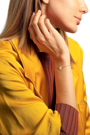 Click to view more detailed imagery on our partner's website Adina Reyter Woman 14-Karat Gold Diamond Bracelet Gold