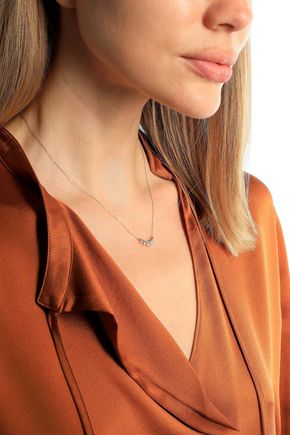 Click to view more detailed imagery on our partner's website Adina Reyter Woman 14-Karat Gold Diamond Necklace Gold