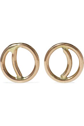 MELISSA JOY MANNING 14-karat gold earrings