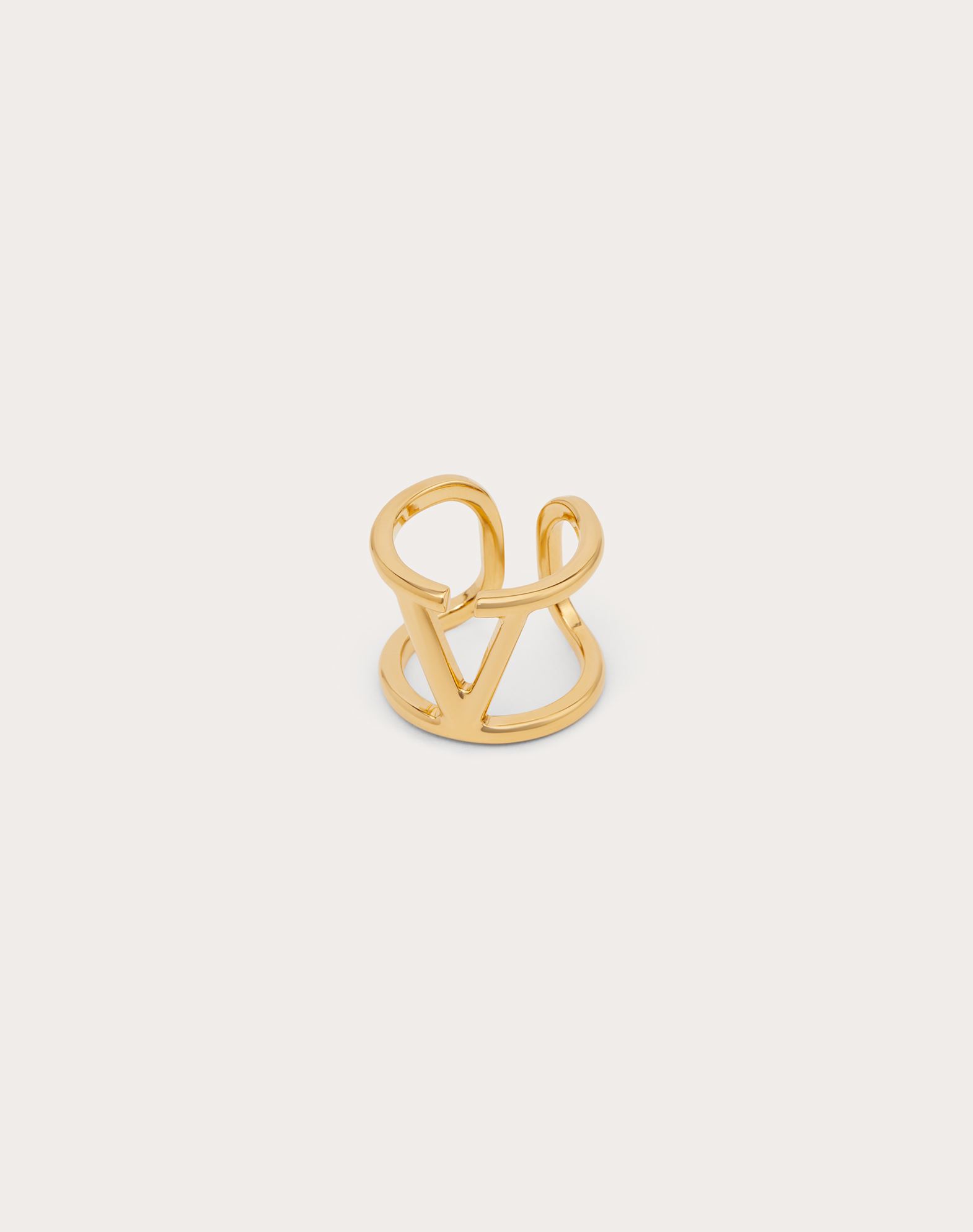 Vlogo Signature Metal Ring For Woman Valentino Online Boutique