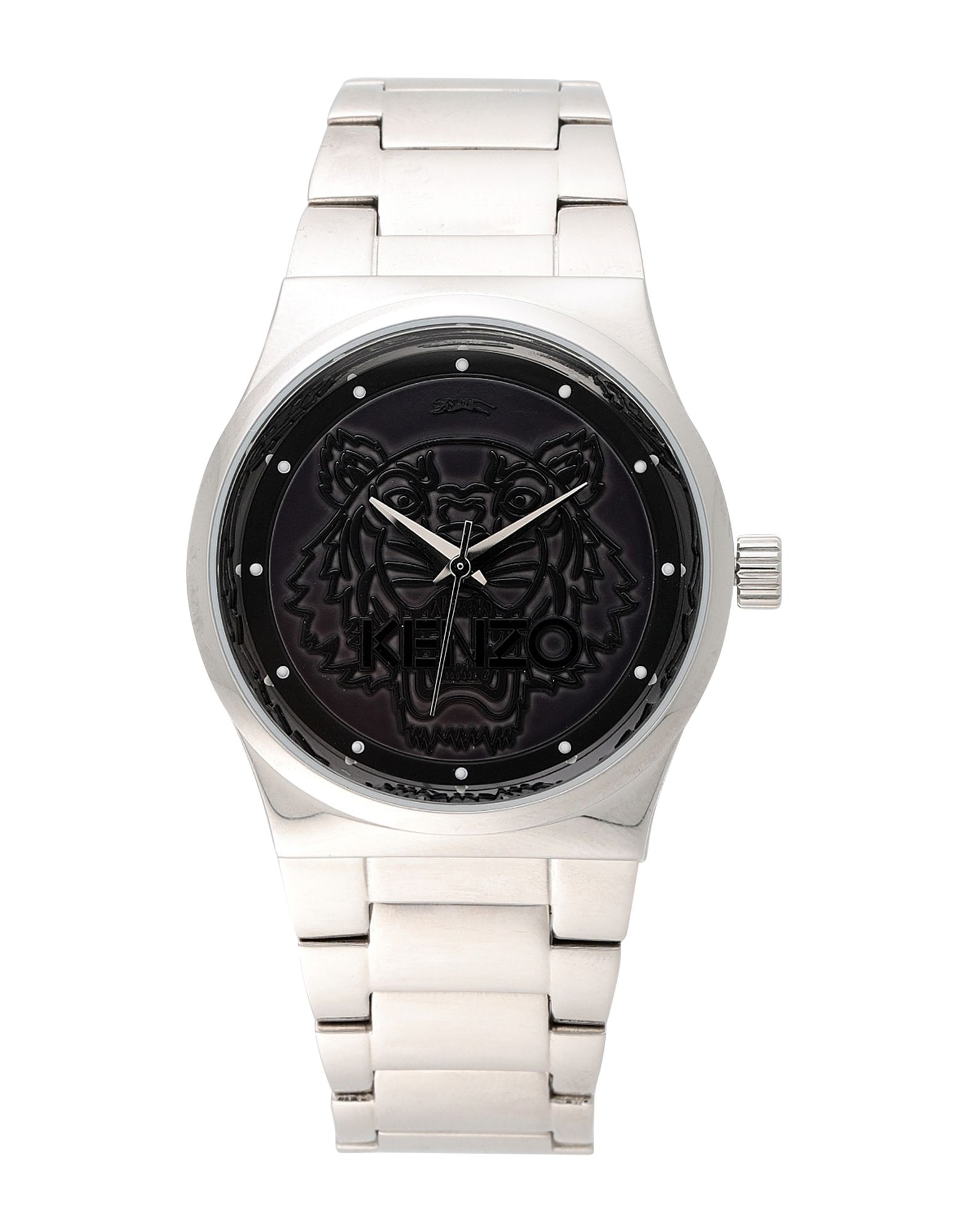 《セール開催中》KENZO Unisex 腕時計 シルバー ステンレススチール