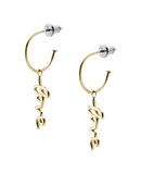 FOSSIL Damen Ohrring Farbe Gold Gr��e 1