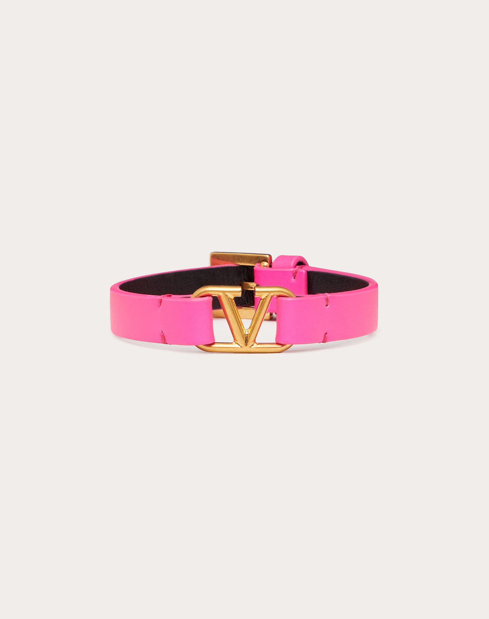 VLOGO leather bracelet for Woman | Valentino Online Boutique